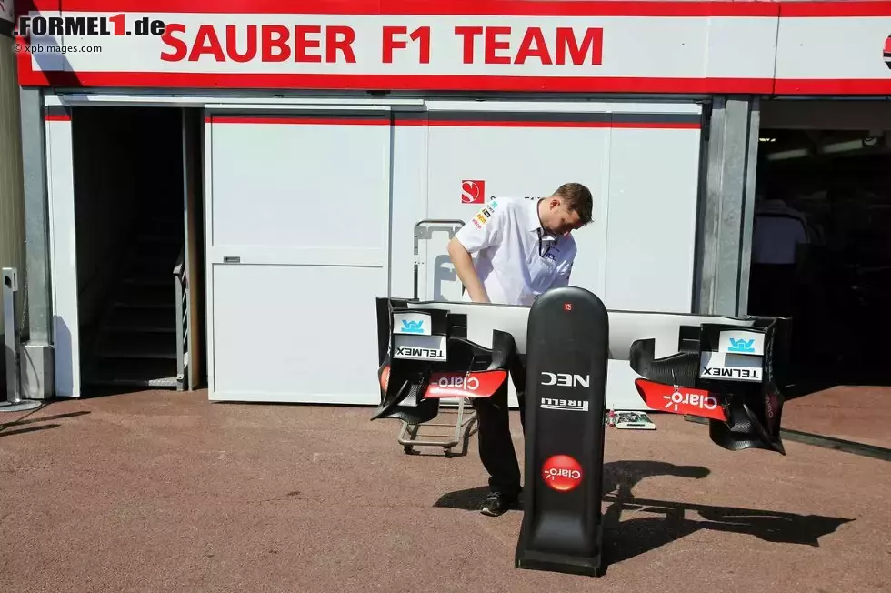 Foto zur News: Nase des Sauber C32