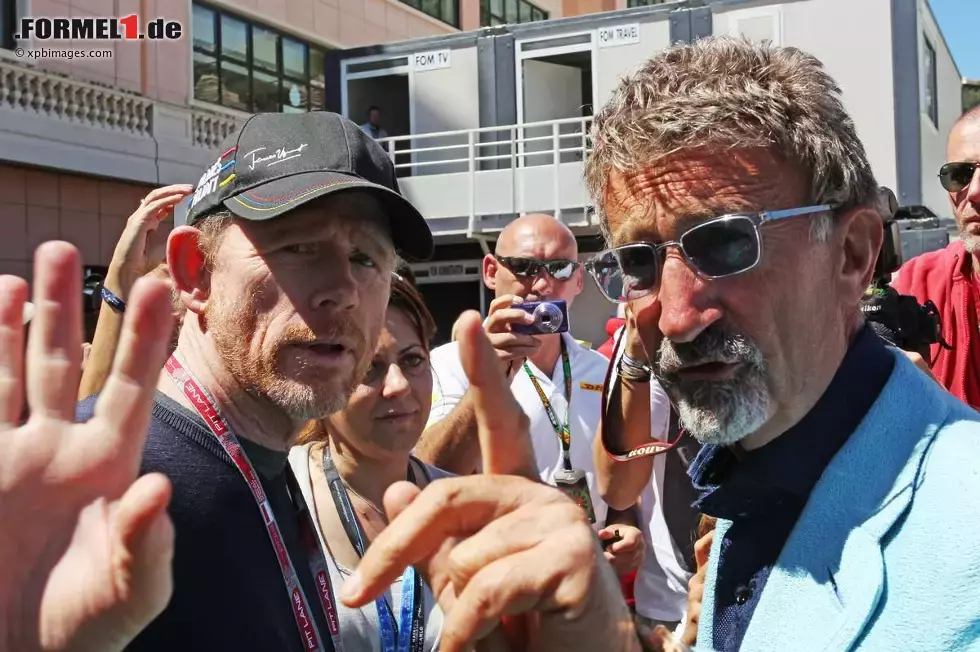 Foto zur News: Regiseur Ron Howard und Eddie Jordan