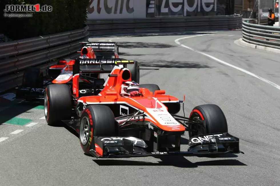 Foto zur News: Max Chilton (Marussia) und Jules Bianchi (Marussia)