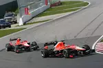 Foto zur News: Jules Bianchi (Marussia) und Max Chilton (Marussia)