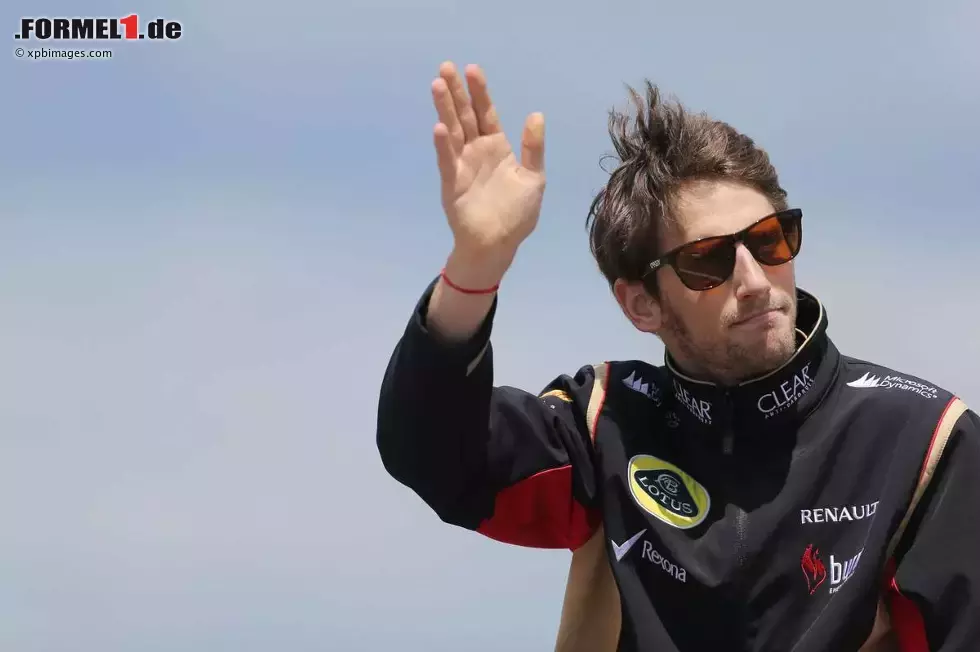 Foto zur News: Romain Grosjean (Lotus)