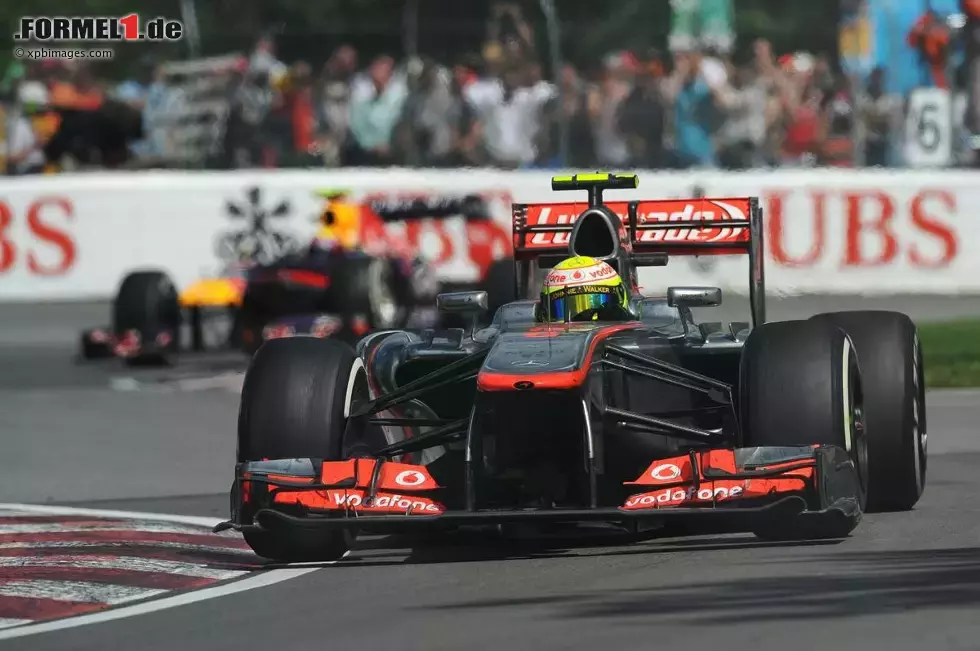 Foto zur News: Sergio Perez (McLaren)