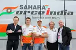 Foto zur News: Paul di Resta (Force India) und Adrian Sutil (Force India)