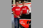 Foto zur News: Jules Bianchi (Marussia) und Max Chilton (Marussia)