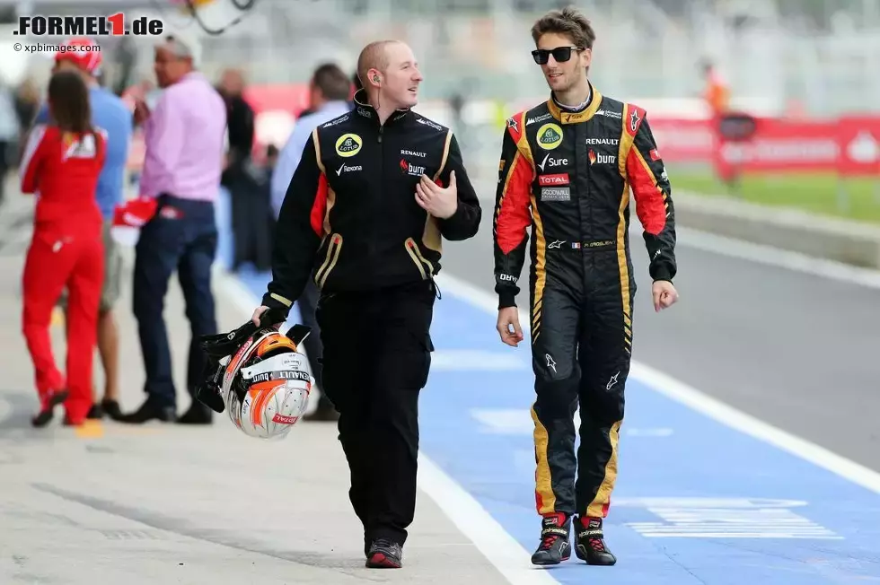 Foto zur News: Romain Grosjean (Lotus)