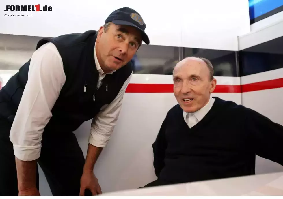 Foto zur News: Nigel Mansell und Frank Williams