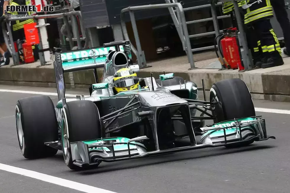 Foto zur News: Nico Rosberg (Mercedes) amFreitag