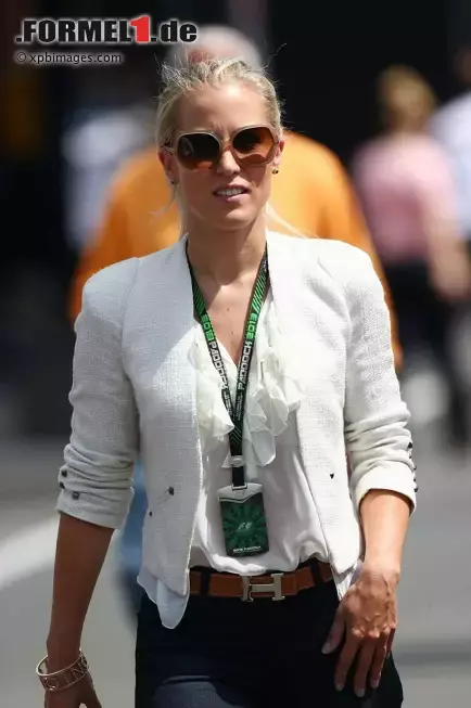 Foto zur News: Jennifer Becks, Freundin von Adrian Sutil (Force India)