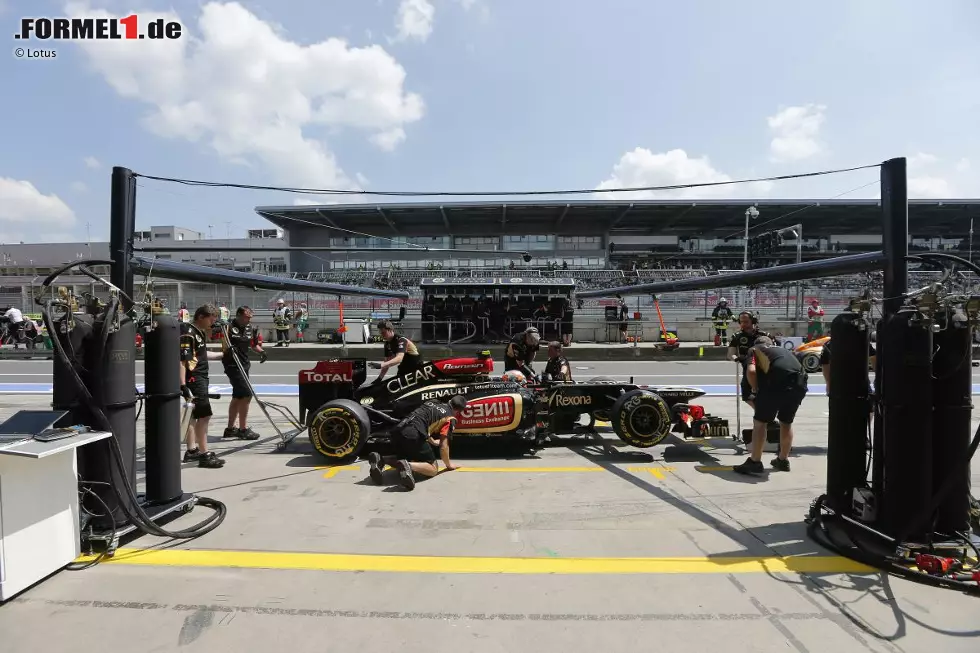 Foto zur News: Romain Grosjean (Lotus)