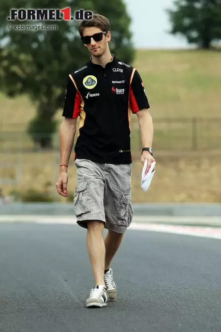 Foto zur News: Romain Grosjean (Lotus)