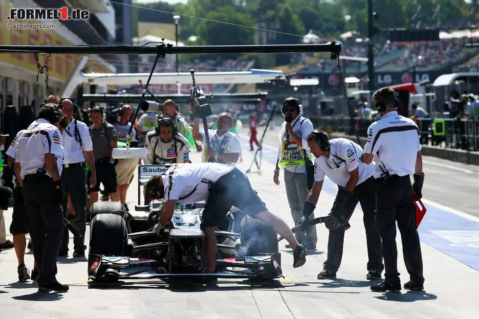 Foto zur News: Esteban Gutierrez (Sauber)