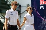 Gallerie: Jenson Button (McLaren) mit seiner Freundin Jessica Michibata