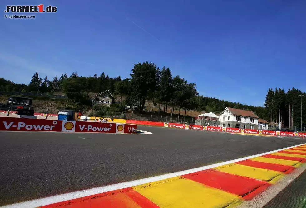 Foto zur News: Strecke in Spa-Francorchamps