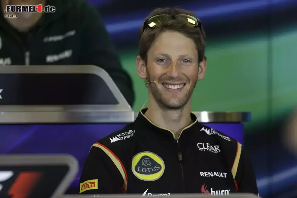 Foto zur News: Romain Grosjean (Lotus)