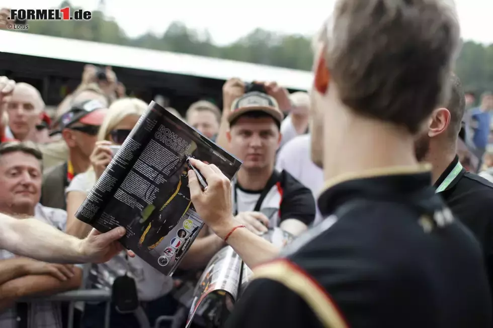 Foto zur News: Romain Grosjean (Lotus)