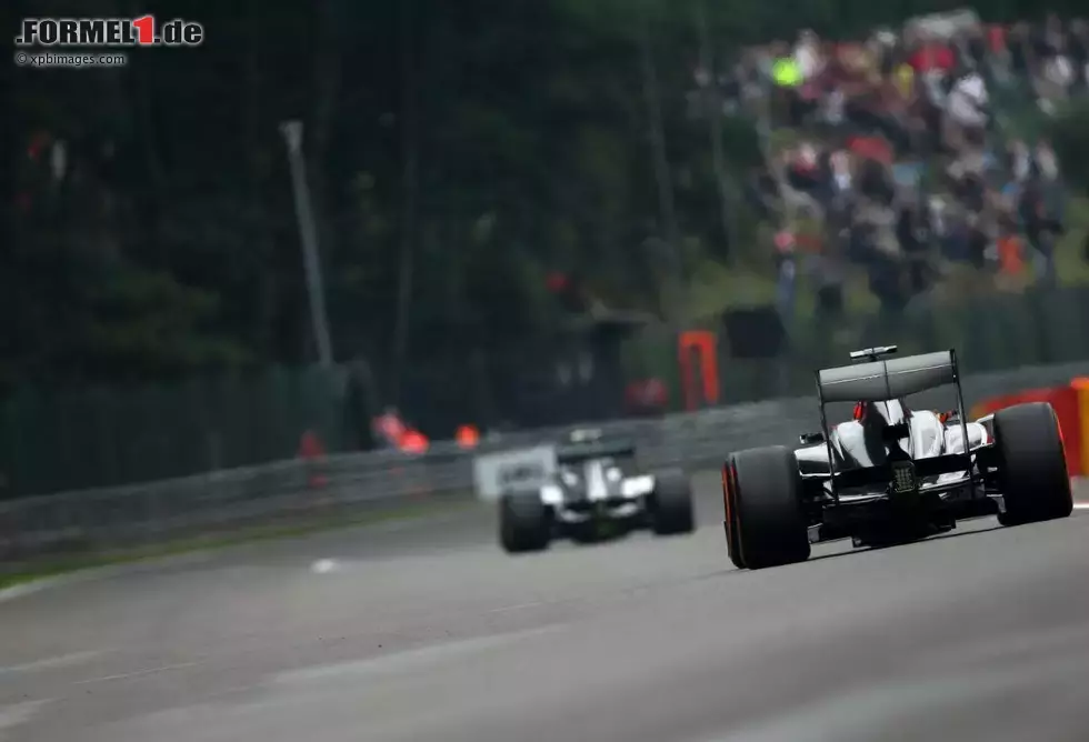 Foto zur News: Nico Hülkenberg (Sauber) am Freitag in Belgien