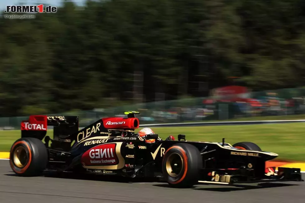 Foto zur News: Romain Grosjean (Lotus)