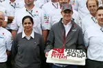 Foto zur News: Nico Hülkenberg (Sauber) und Monisha Kaltenborn