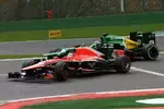 Foto zur News: Jules Bianchi (Marussia) und Charles Pic (Caterham)