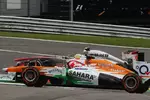 Foto zur News: Sergio Perez (McLaren) und Paul di Resta (Force India)