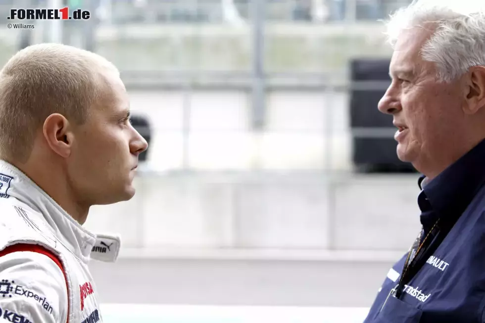 Foto zur News: Valtteri Bottas (Williams) und Pat Symonds