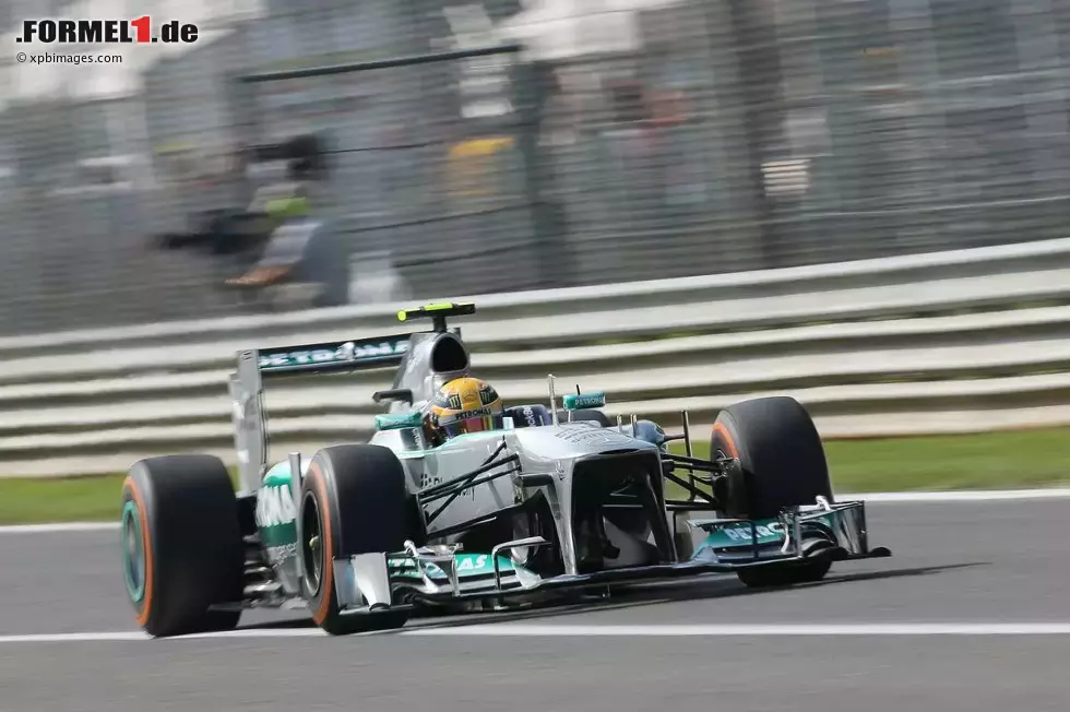 Foto zur News: Lewis Hamilton (Mercedes) in Monza