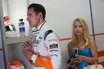 Foto zur News: Adrian Sutil (Force India) und seine Freundin, Jennifer Becks