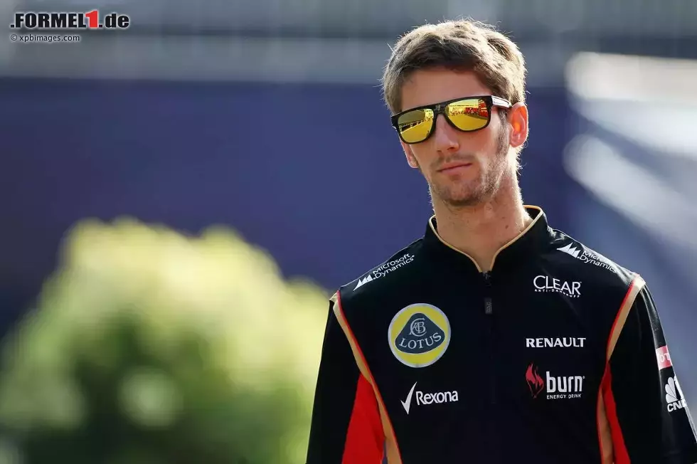 Foto zur News: Romain Grosjean (Lotus)