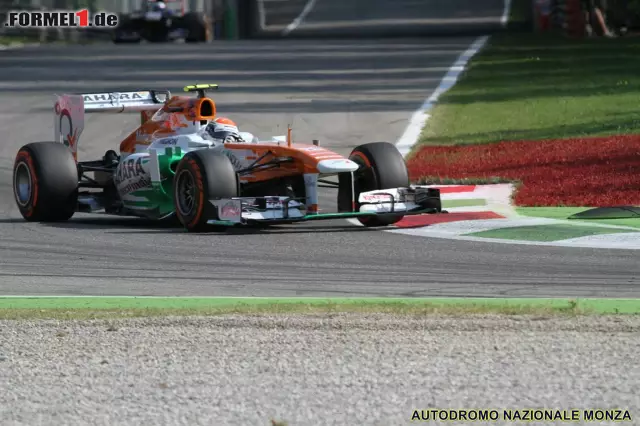 Foto zur News: Adrian Sutil kam mit einer Runde Rückstand auf Rang 16 ins Ziel