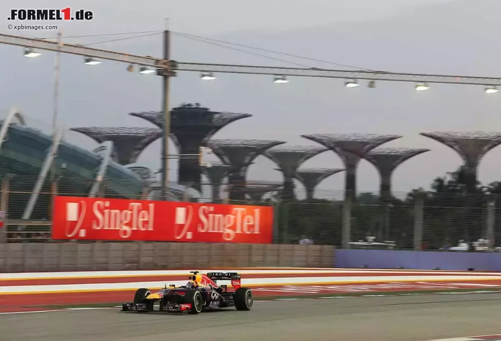 Foto zur News: Mark Webber (Red Bull) bei seinem letzten Auftritt in Singapur