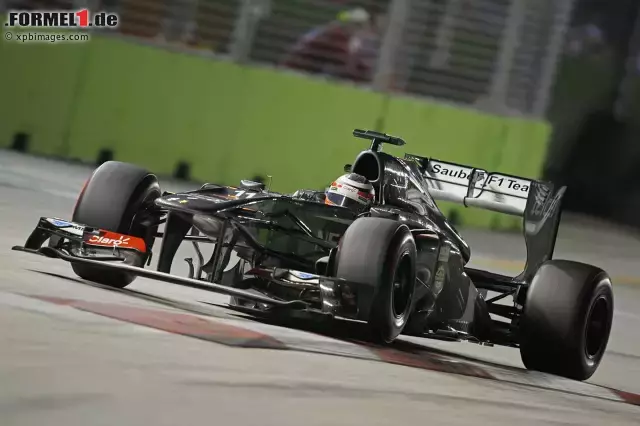 Foto zur News: Sauber-Pilot Nico Hülkenberg fuhr als Neunter in die WM-Punkte