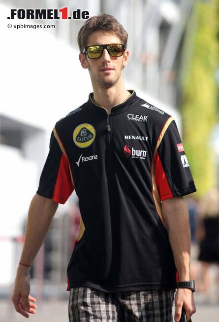 Foto zur News: Romain Grosjean (Lotus)