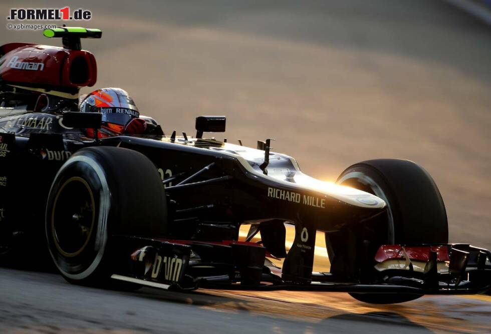 Foto zur News: Romain Grosjean (Lotus)