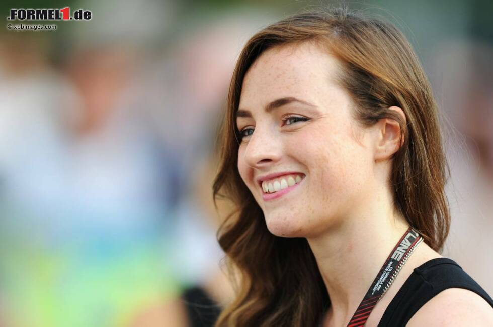 Foto zur News: Laura Jordan, Freundin von Paul di Resta (Force India)