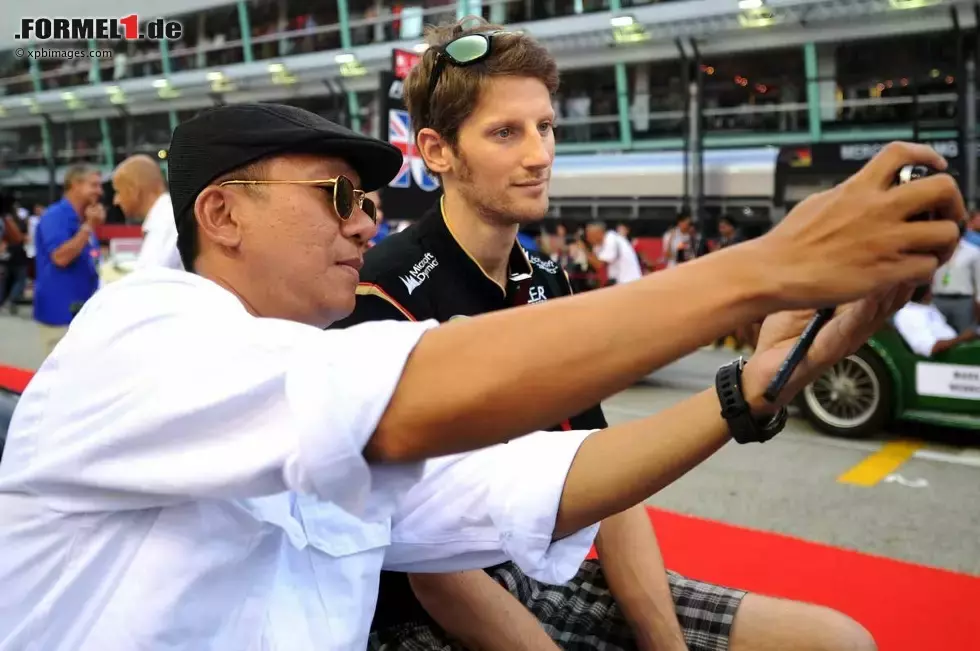 Foto zur News: Romain Grosjean (Lotus)