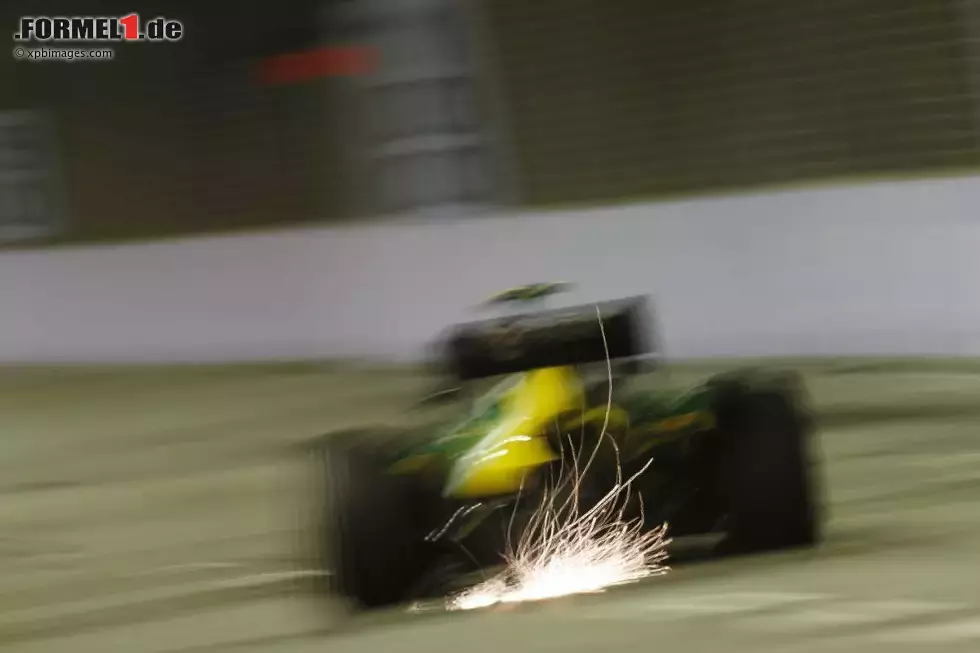 Foto zur News: Giedo van der Garde (Caterham) in Singapur