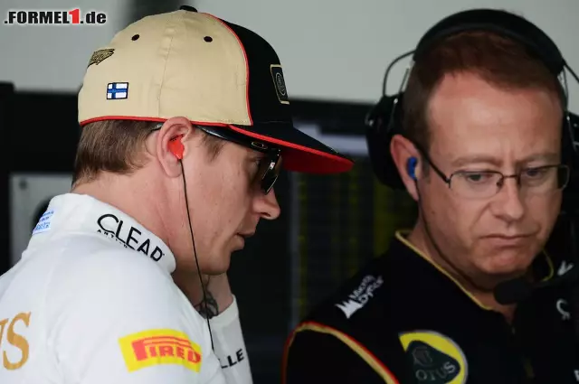 Foto zur News: Lange Gesichter gab es nach dem ersten Durchgang bei Kimi Räikkönen, weil...