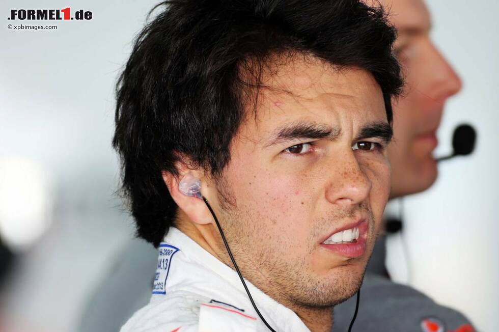 Foto zur News: Sergio Perez (McLaren)