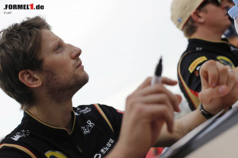 Foto zur News: Romain Grosjean (Lotus)