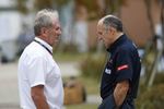 Gallerie: Franz Tost (Toro Rosso) und Helmut Marko (Red Bull)