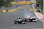 Foto zur News: Esteban Gutierrez (Sauber) und Felipe Massa (Ferrari)