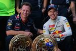 Gallerie: Sebastian Vettel (Red Bull) und Christian Horner