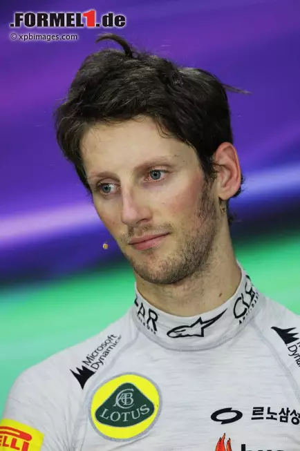 Foto zur News: Romain Grosjean (Lotus)