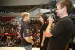 Foto zur News: Und schon wartet das nächste Interview auf Sebastian Vettel