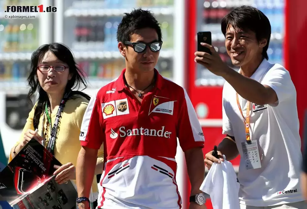 Foto zur News: Local Hero: Kamui Kobayashi ist Ferrari-Testfahrer