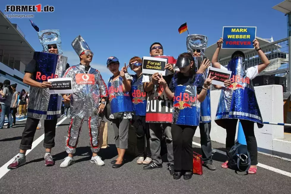 Foto zur News: Red-Bull- und McLaren-Fans verbünden sich