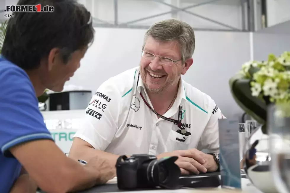 Foto zur News: Ross Brawn (Mercedes)