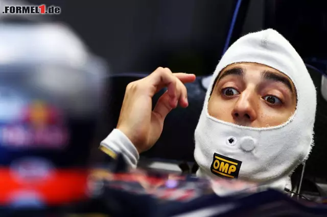 Foto zur News: Wieder zurück zu den fehlerfreien Fahrern: Daniel Ricciardo im Toro Rosso folgte mit 0,621 Sekunden Rückstand auf dem starken siebten Platz gefolgt von...