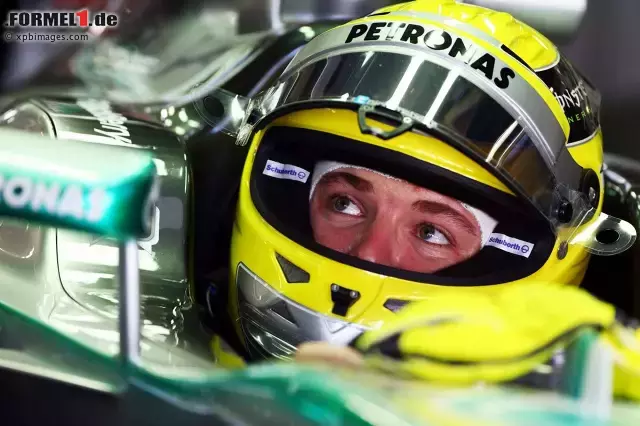 Foto zur News: Nico Rosberg hingegen war mit seinem Qualifying nicht zufrieden: Nur Platz sechs für den Wiesbadener.