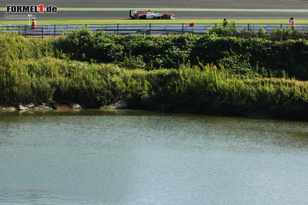 Foto zur News: Adrian Sutil (Force India) in Suzuka